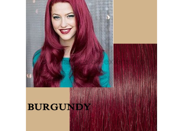 Extensii Front Lace (Semiperuca) DeLuxe Burgundy