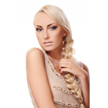 Cozi de Par Deluxe Blond Alb Cozi de Par Deluxe Blond Alb